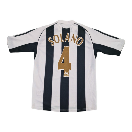 Newcastle United 2005/2007 Home Football Shirt (S) Solano 4