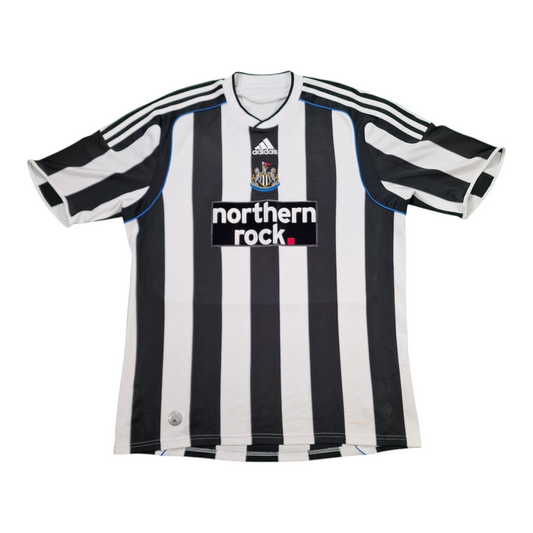 Newcastle United 2009/2010 Home Football Shirt (L)