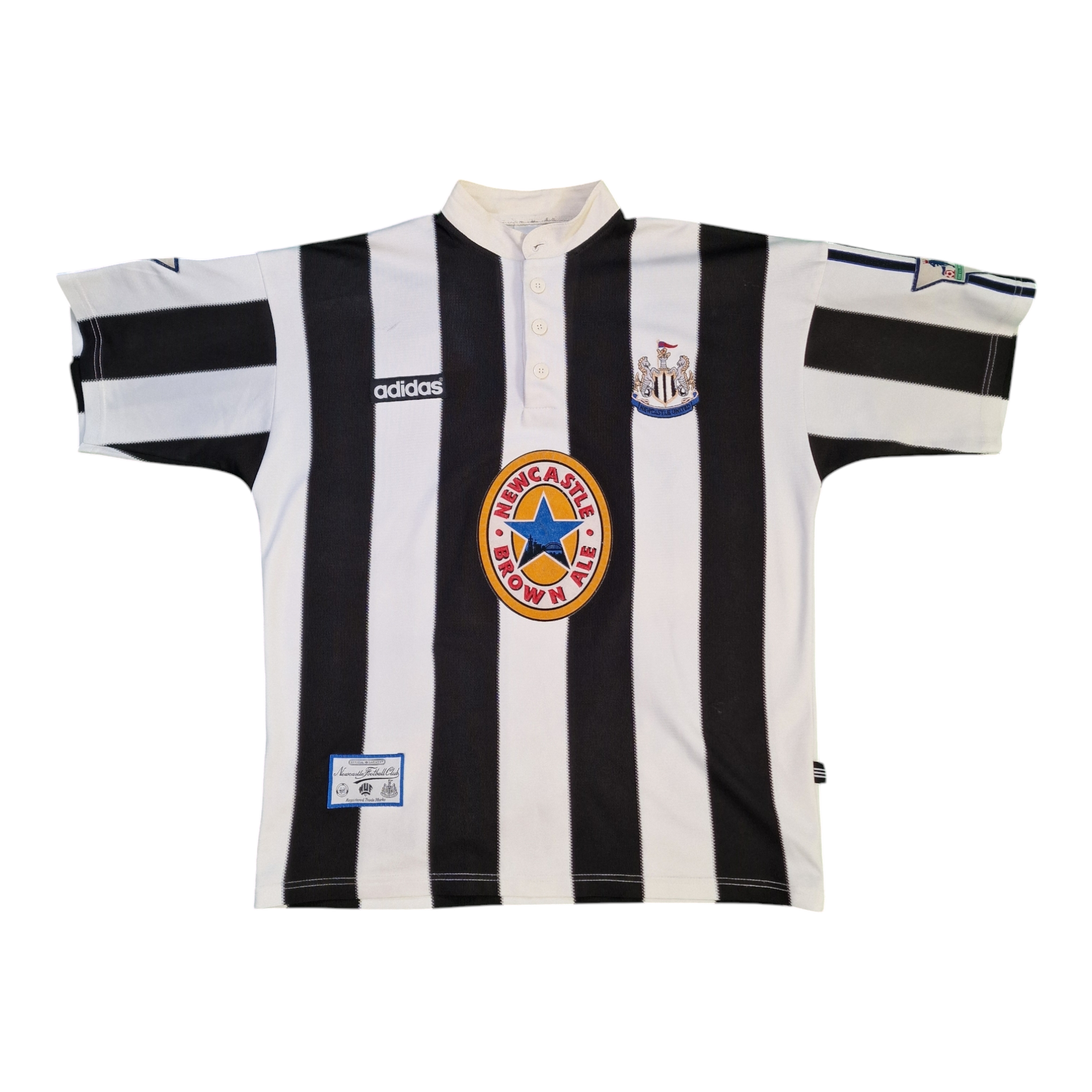 Newcastle United 1995/1997 Home Football Shirt (L)