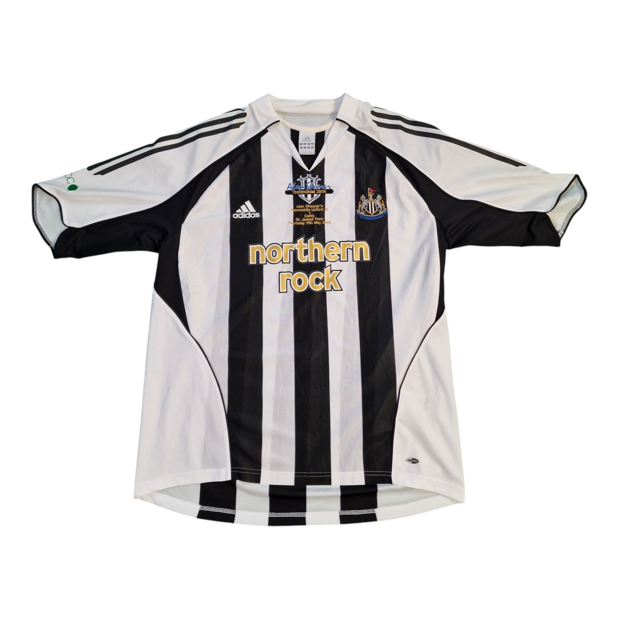 Newcastle United 2005/2007 Home Football Shirt (XL) Alan Shearer Testimonial Shirt