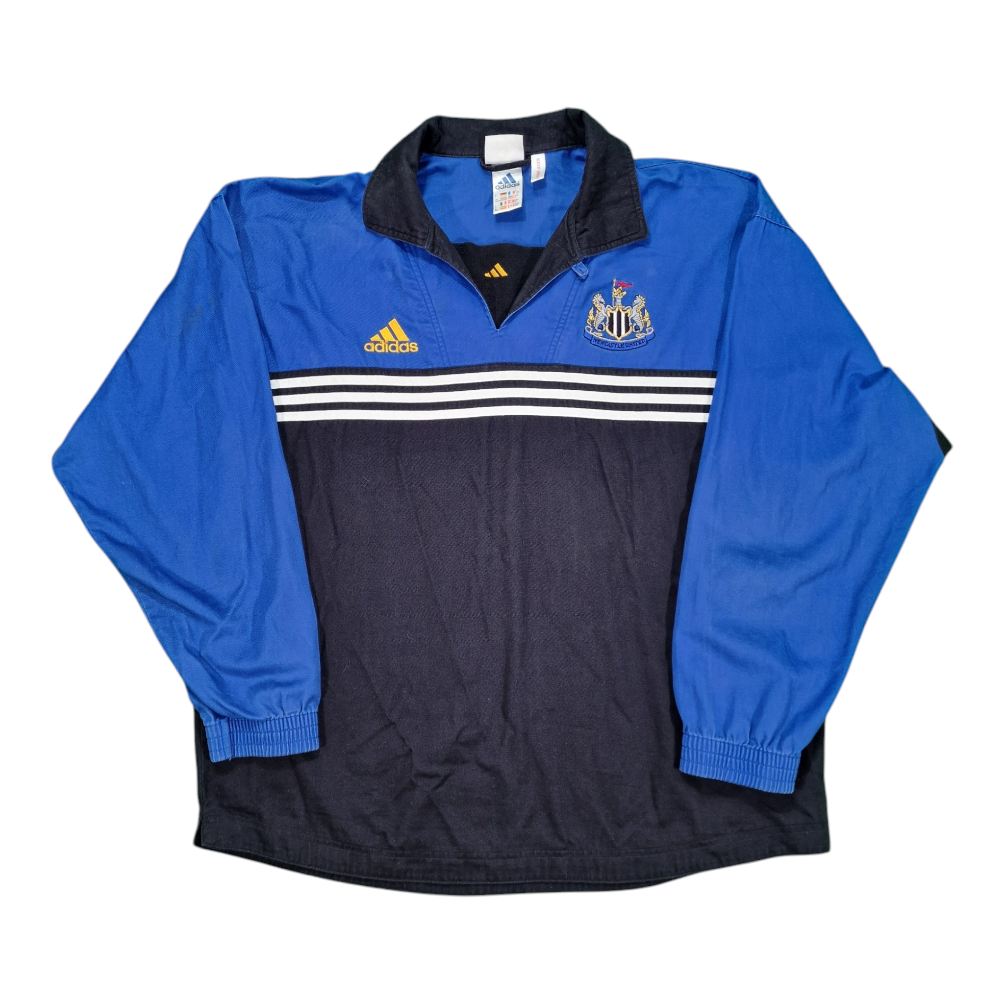 Newcastle United 1998/1999 Adidas Training Drill Top (XL)