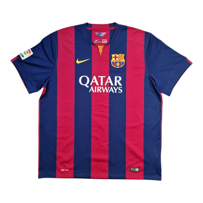 FC Barcelona 2014/2015 Home Football Shirt (2XL)