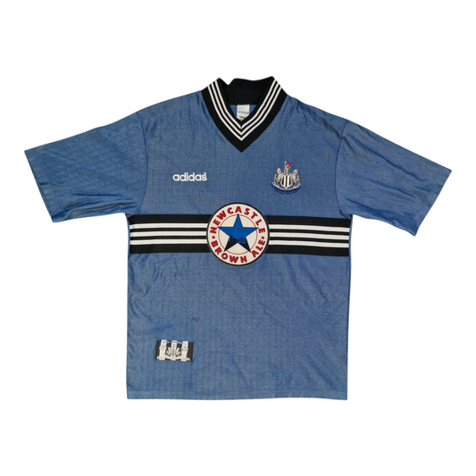 Newcastle United 1996/1997 Away Football Shirt 'Shearer 9'(L)