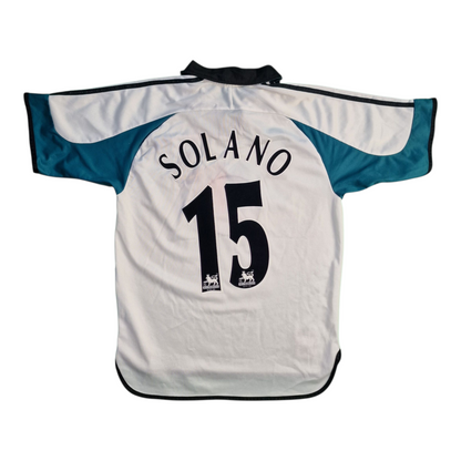 Newcastle United 1999/2000 Away Football Shirt 'Solano 15'(M)