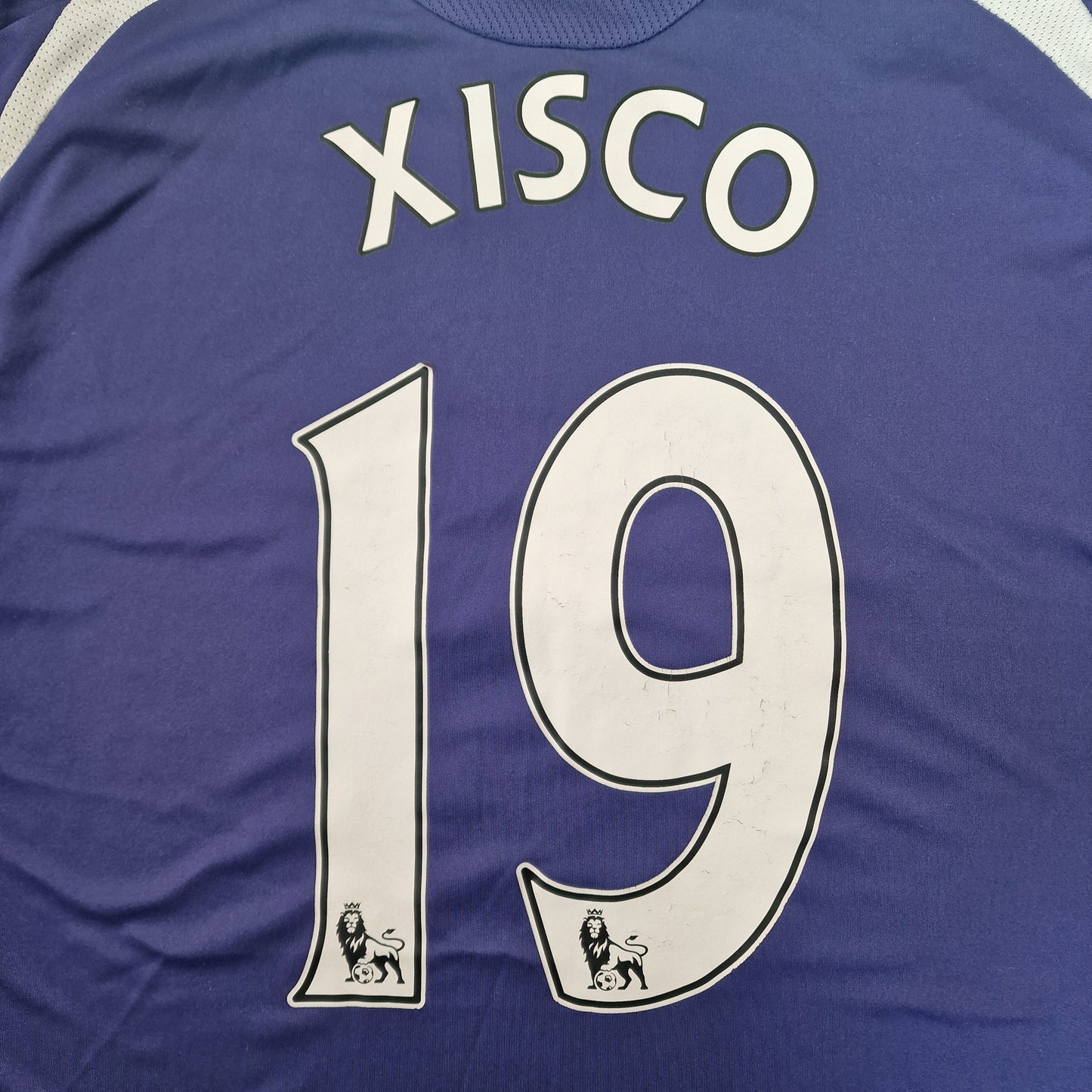Newcastle United 2008/2009 Away Football Shirt 'Xisco 19'(M)