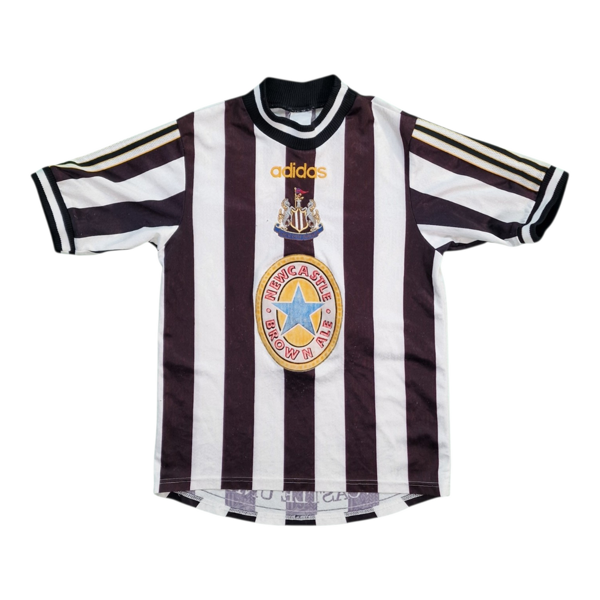 Newcastle United 1997/1999 Home Football Shirt 'Asprilla 11' (L Youth)