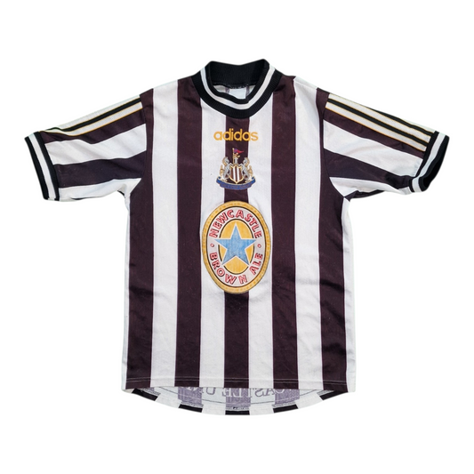 Newcastle United 1997/1999 Home Football Shirt 'Asprilla 11' (L Youth)