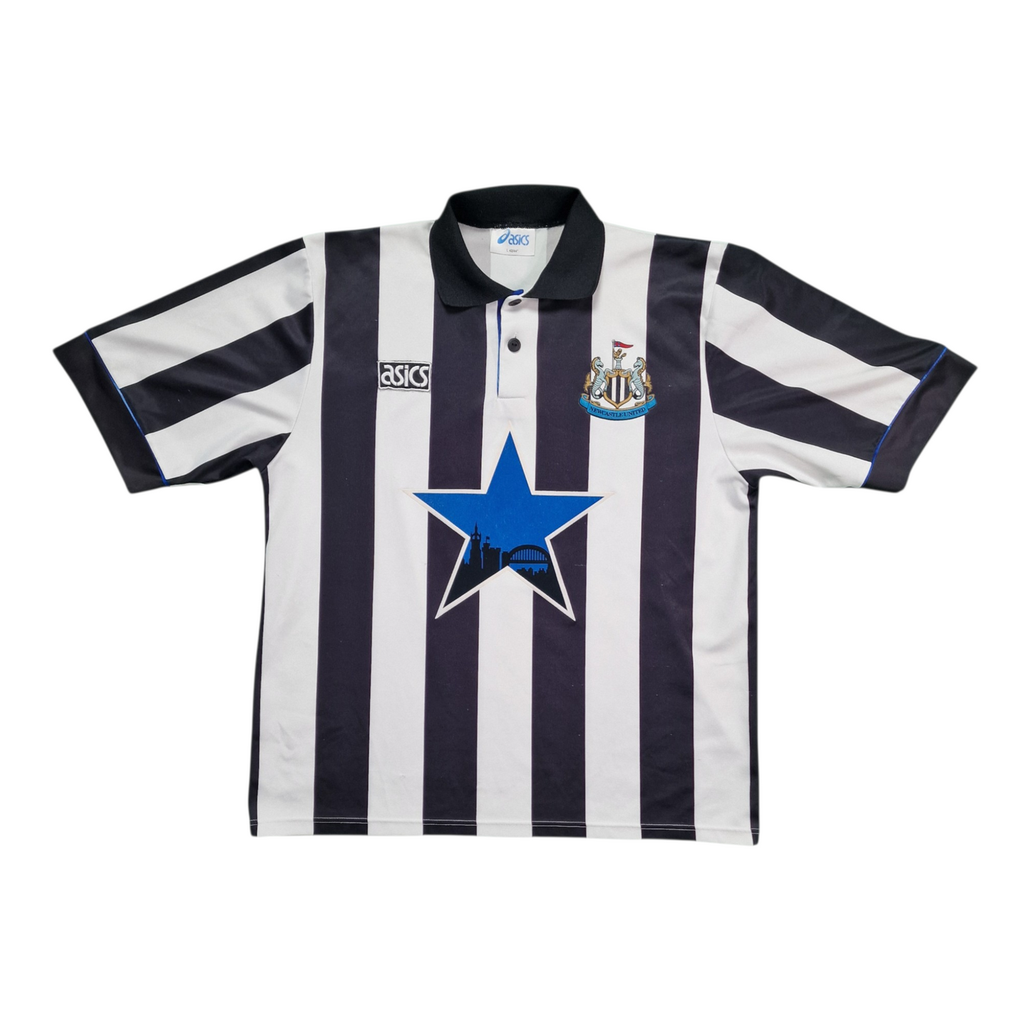 Newcastle United 1993/1995 Home Football Shirt (L)