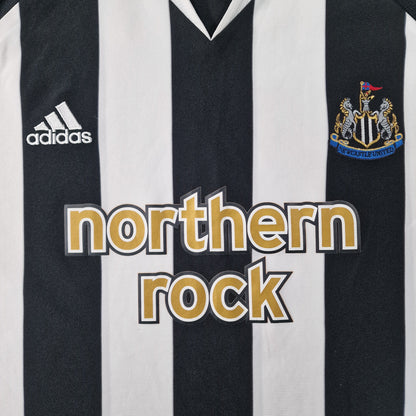 Newcastle United 2005/2007 Home Football Shirt 'Jenas 7'(XL)