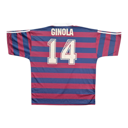 Newcastle United 1995/1996 Away Football Shirt 'Ginola 14'(XL)