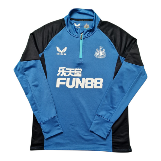 Newcastle United 2021/2022 Castore Quarter Zip Training Top (L)