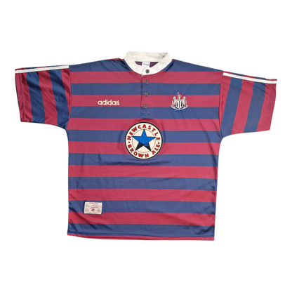 Newcastle United 1995/1996 Away Football Shirt 'Ginola 14'(XL)