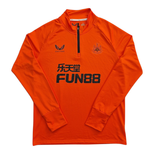 Newcastle United 2021/2022 Castore Quarter Zip Training Top (L)