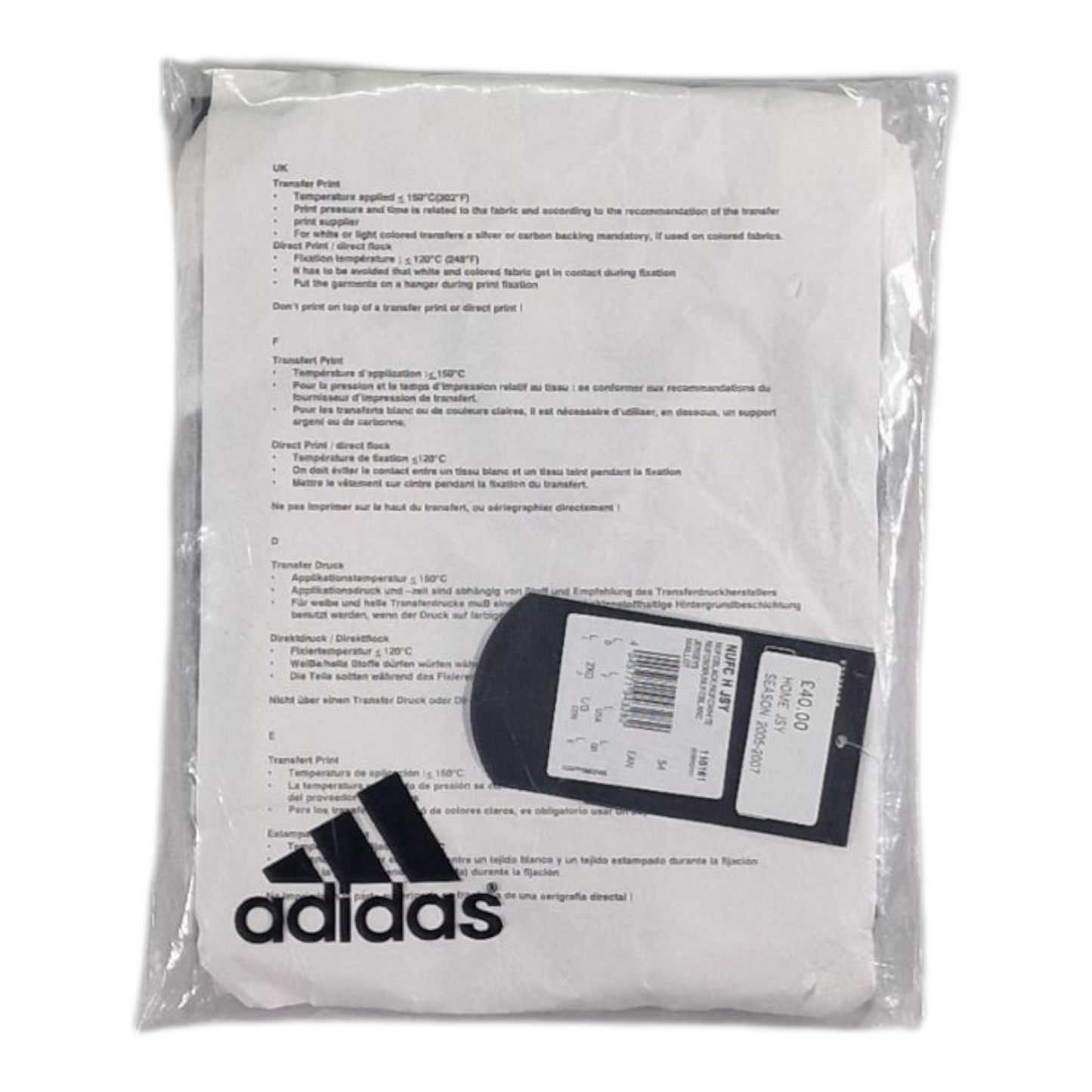 Newcastle United 2005/2007 Home Football Shirt BNWT (L)