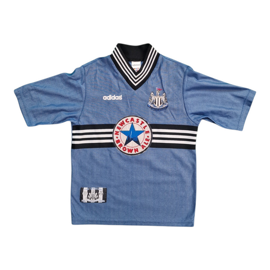 Newcastle United 1996/1997 Away Football Shirt (L Youth)
