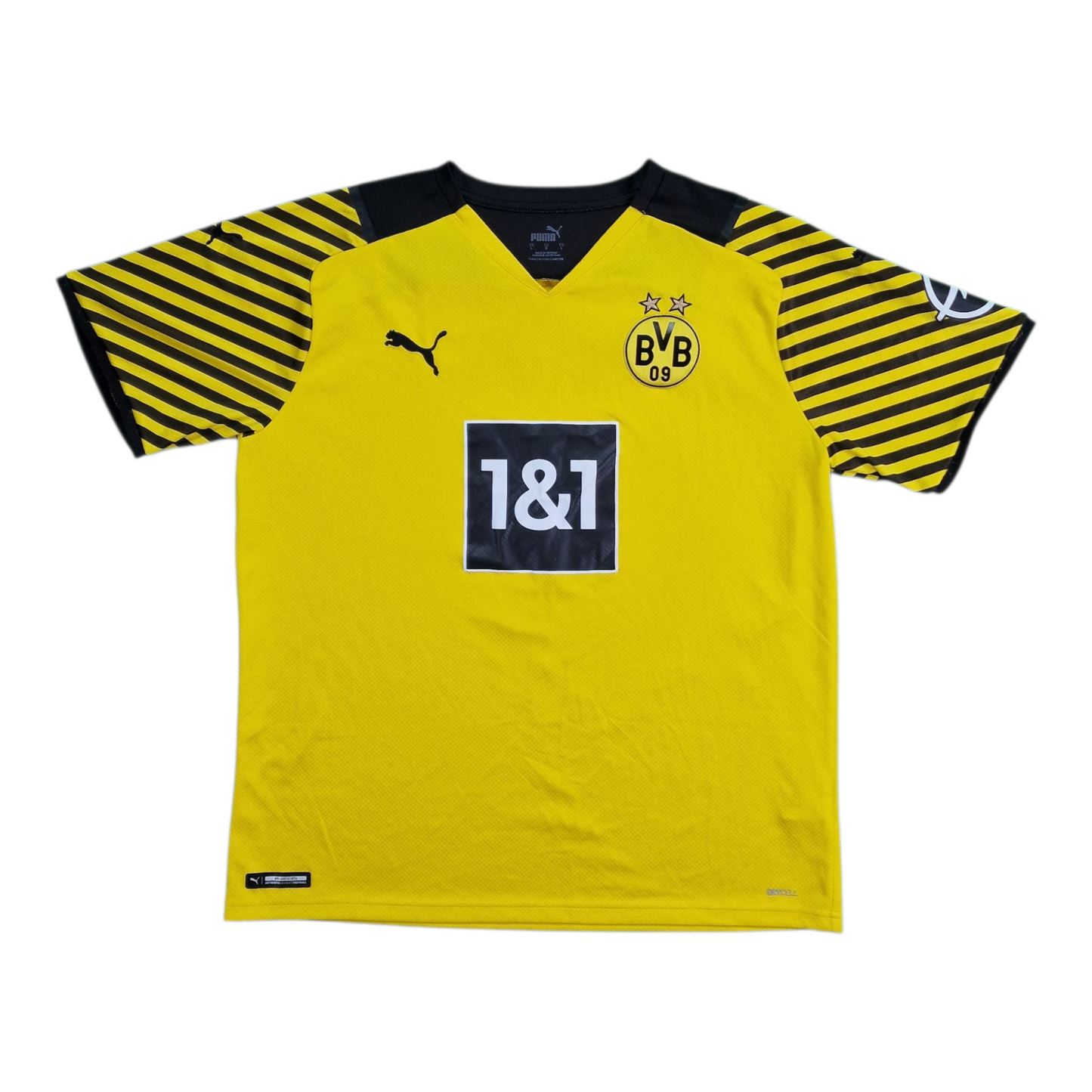 Borussia Dortmund 2021/2022 Home Football Shirt (L)