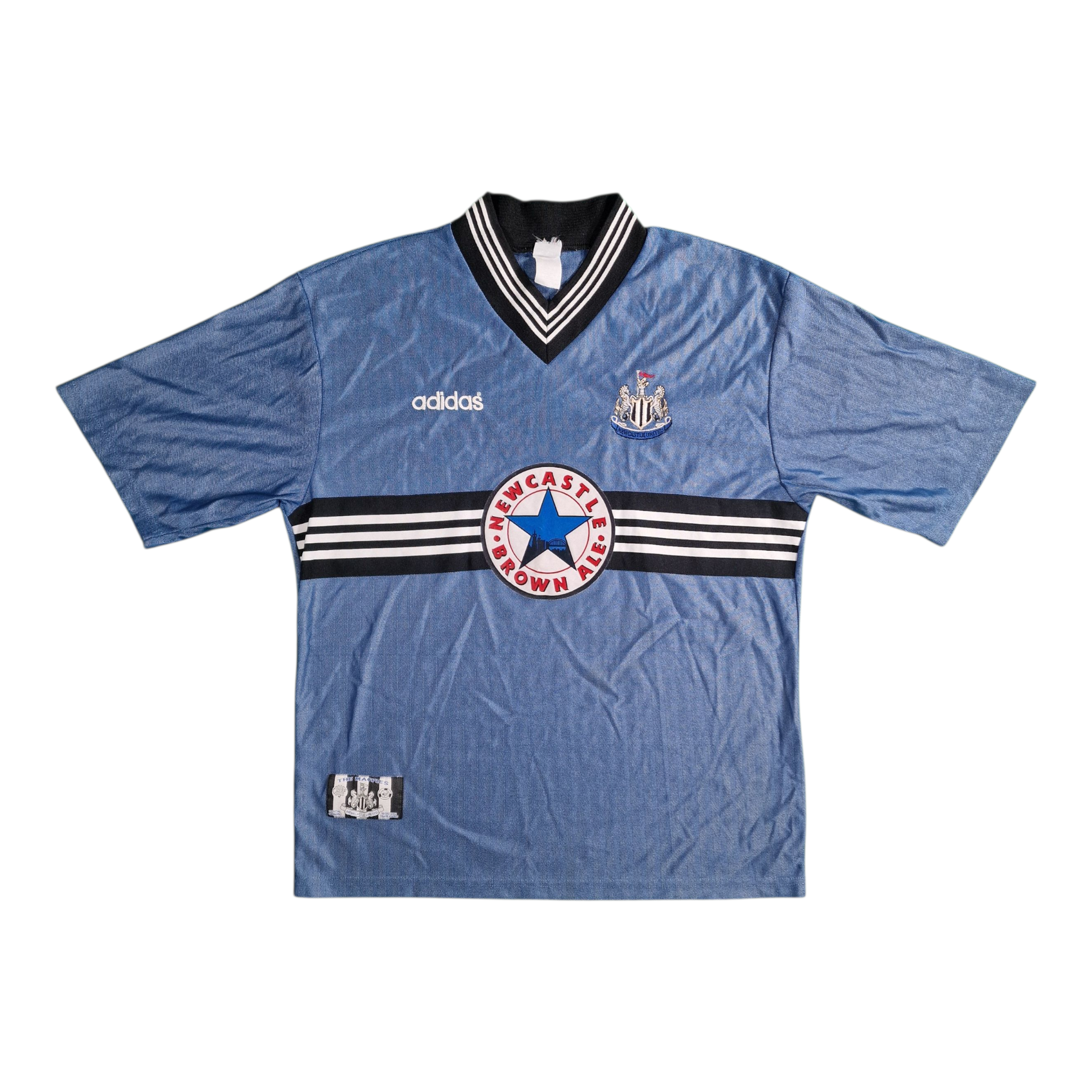 Newcastle United 1996/1997 Away Football Shirt (L)