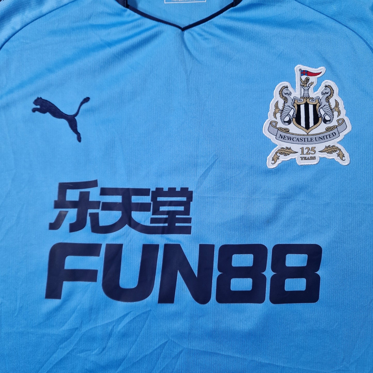 Newcastle United 2017/2018 125 Year Anniversary Away Football Shirt 'Joselu 21' (L)