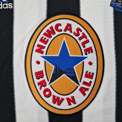Newcastle United 1999/2000 Home Football Shirt 'Shearer 9'(XL)