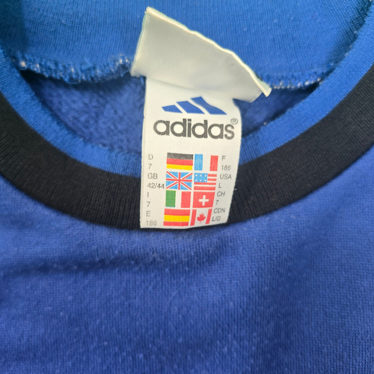 Newcastle United 1998/1999 Adidas Training Sweatshirt (L)