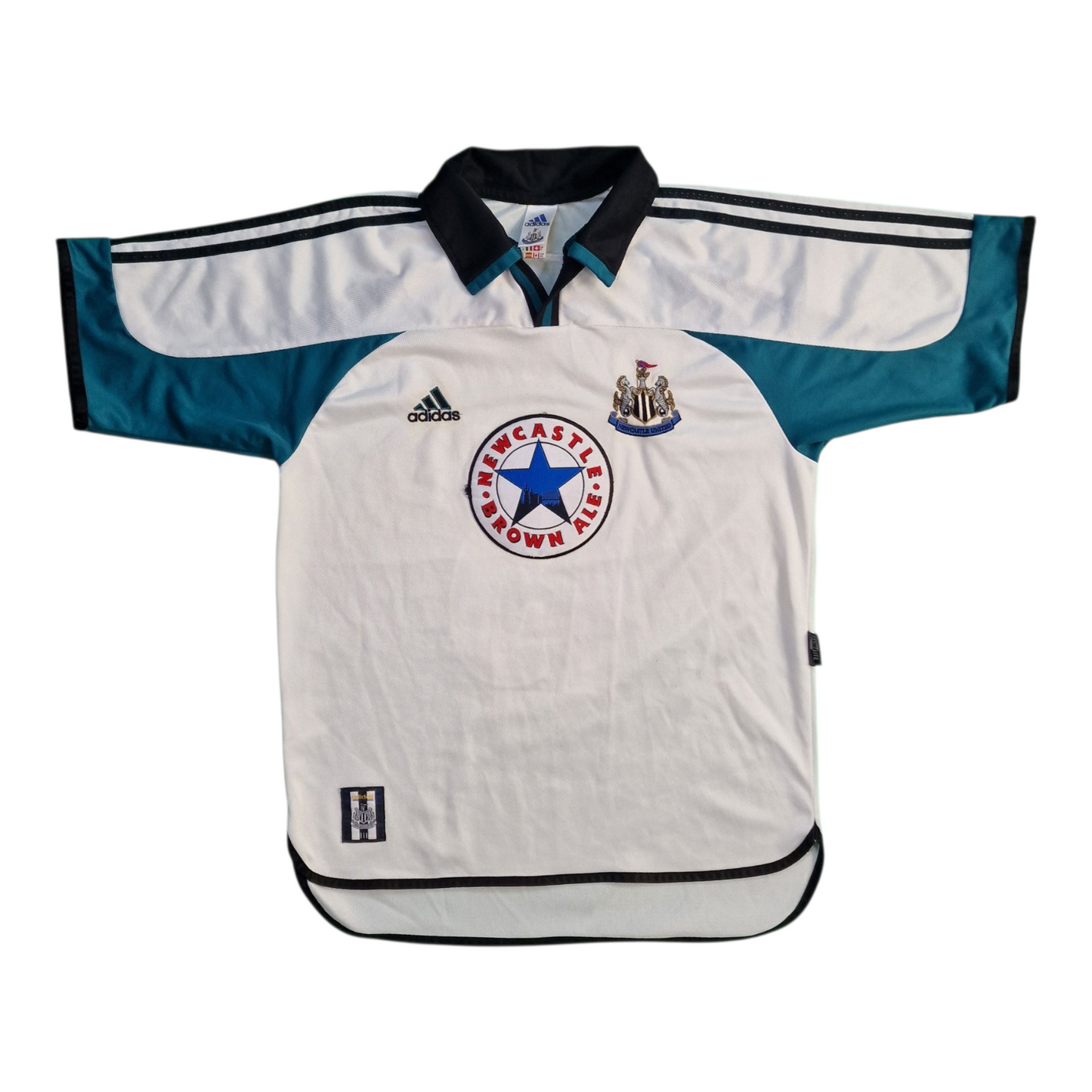 Newcastle United 1999/2000 Away Football Shirt 'Solano 15'(M)