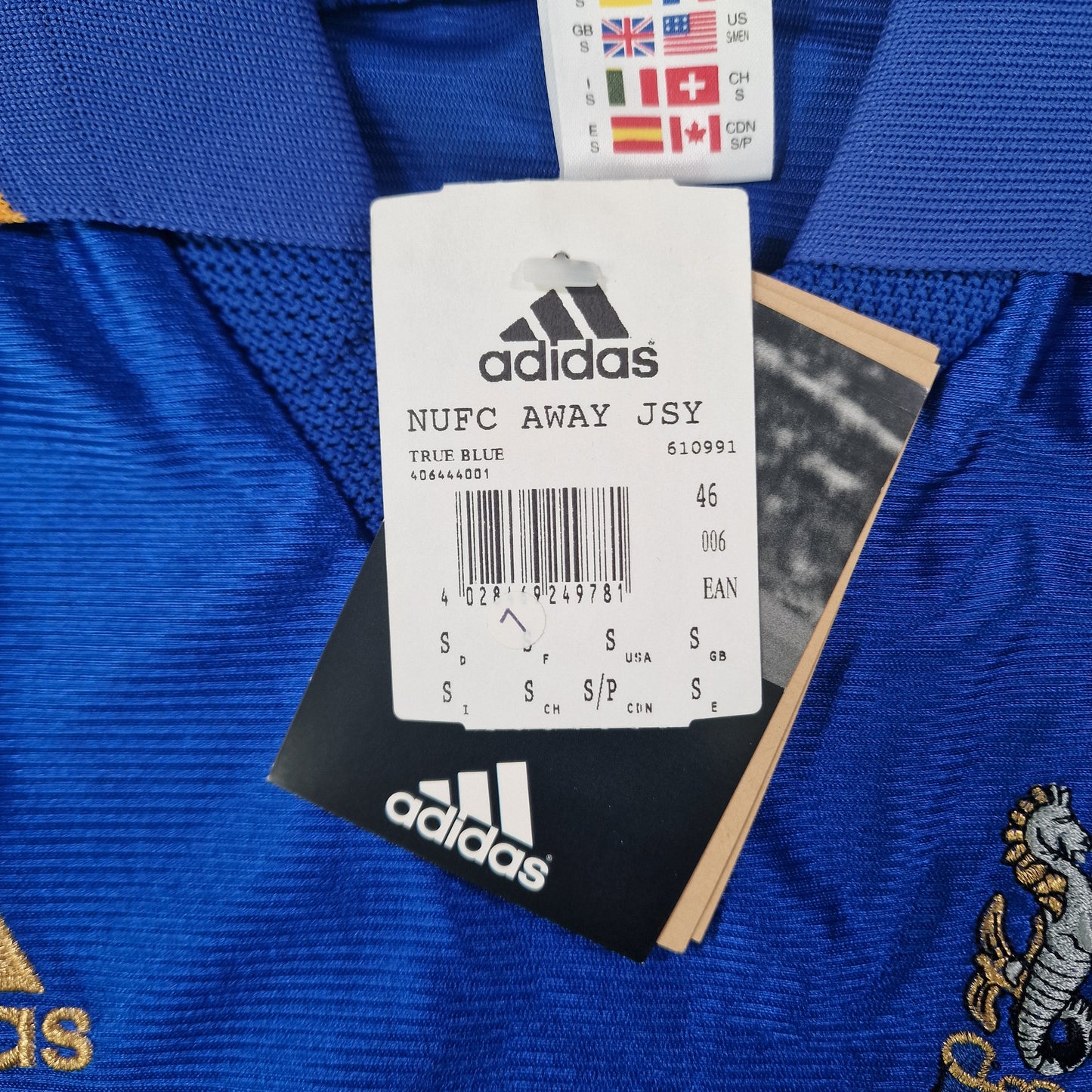 Newcastle United 1998/1999 Away Football Shirt BNWT (S)