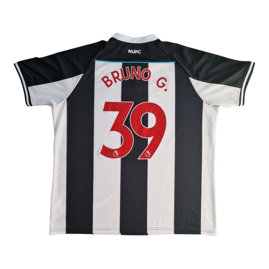 Newcastle United 2021/2022 Home Football Shirt 'Bruno. G 39'  (3XL)