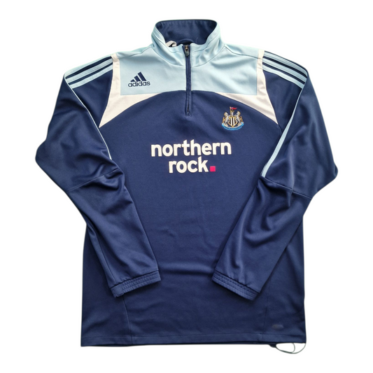 Newcastle United 2007/2009 Training Quarter Zip Jumper (XL)