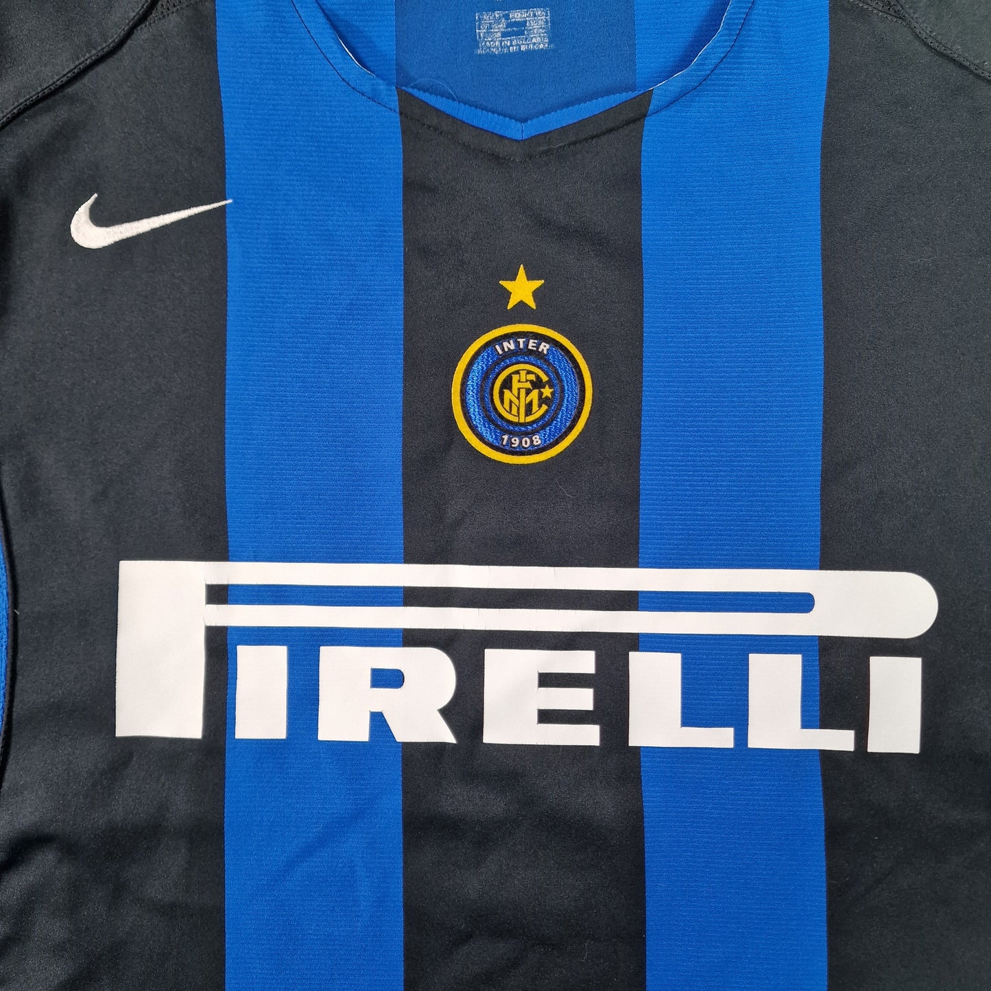 Inter Milan 2004/2005 Home Football Shirt (XL)