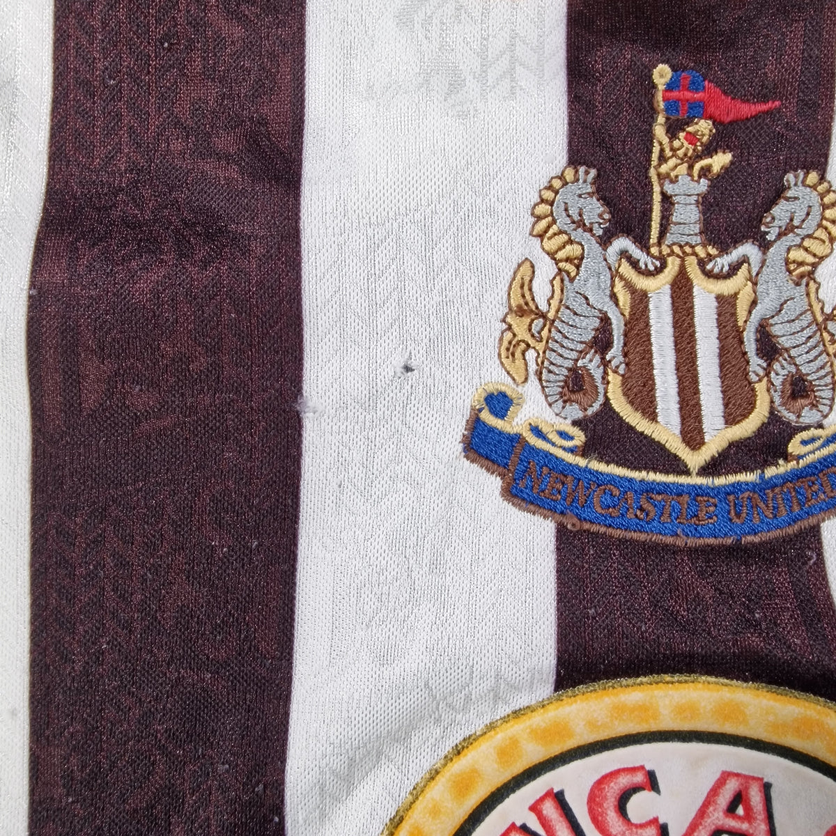 Newcastle United 1997/1999 Home Football Shirt 'Asprilla 11' (L Youth)