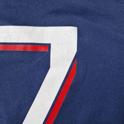 Paris Saint-Germain 2023/2024 Home Football Shirt 'Mbappe 7' (L)