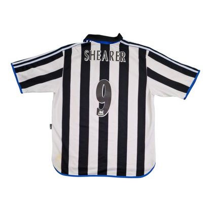 Newcastle United 1999/2000 Home Football Shirt 'Shearer 9' (2XL)