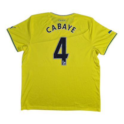 Newcastle United 2013/2014 Third Football Shirt 'Cabaye 4' (XL)