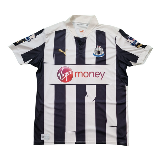 Newcastle United 2012/2013 Home Football Shirt 'BA 19'(L)
