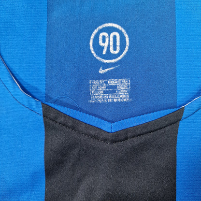 Inter Milan 2004/2005 Home Football Shirt (XL)