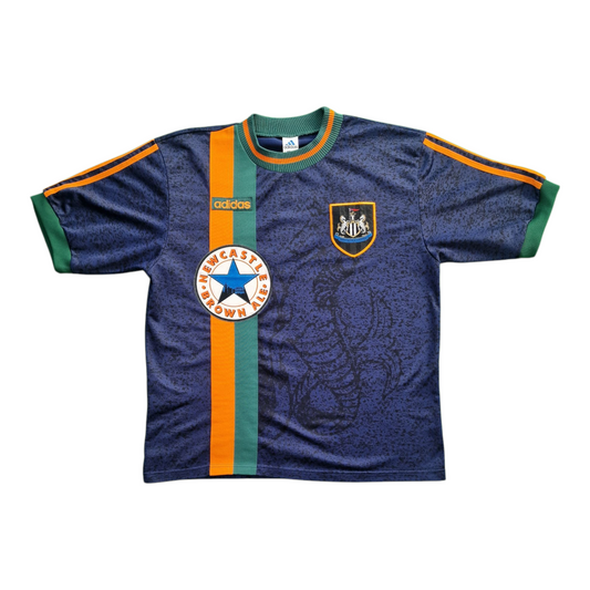 Newcastle United 1997/1998 Away Football Shirt (L)