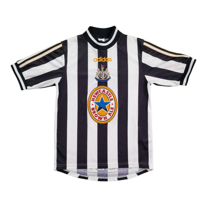 Newcastle United 1997/1999 Home Football Shirt 'Howey 6' (L Youth)