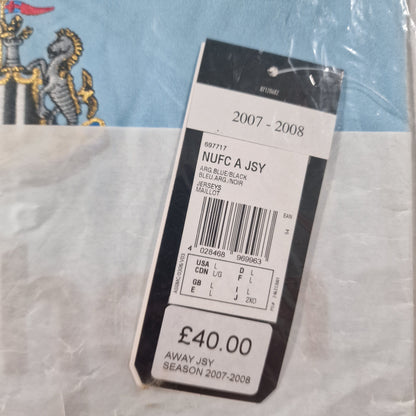 Newcastle United 07/08 Away Football Shirt BNWT (L)