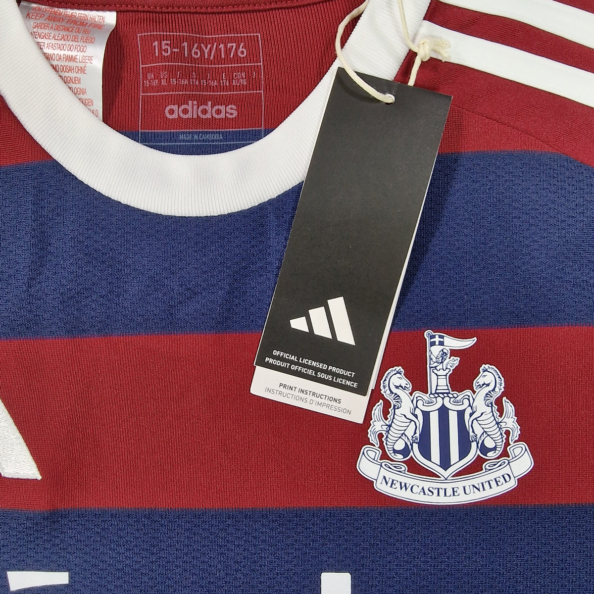 Newcastle United 2024/2025 Away Shirt BNWT (XL Youth)