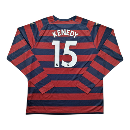 Newcastle United 2018/2019 Away Longsleeved Football Shirt (3XL) 'Kenedy 15'