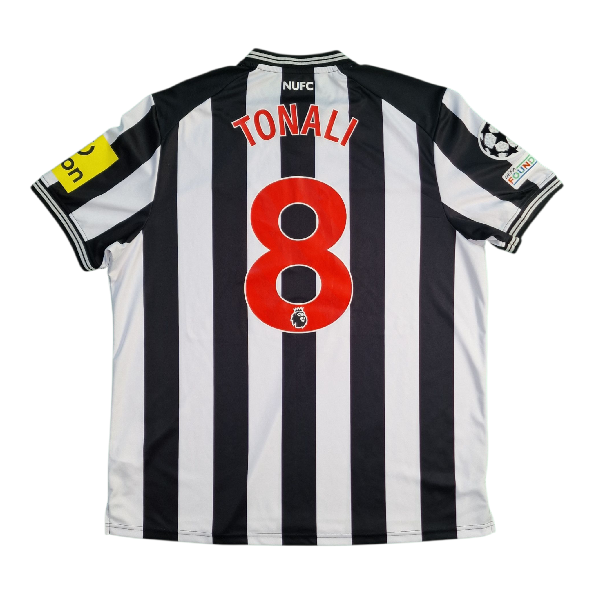 Newcastle United 2023/2024 Home Football Shirt 'Tonali 8' (2XL)