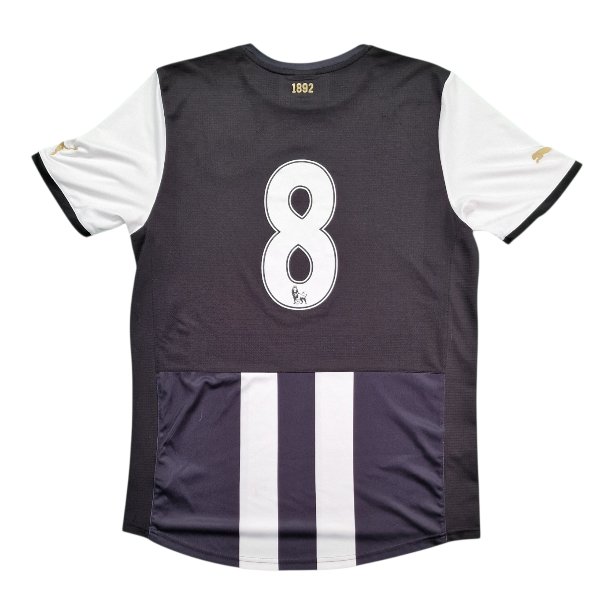 Newcastle United 2011/2012 Home Football Shirt '8'(M)