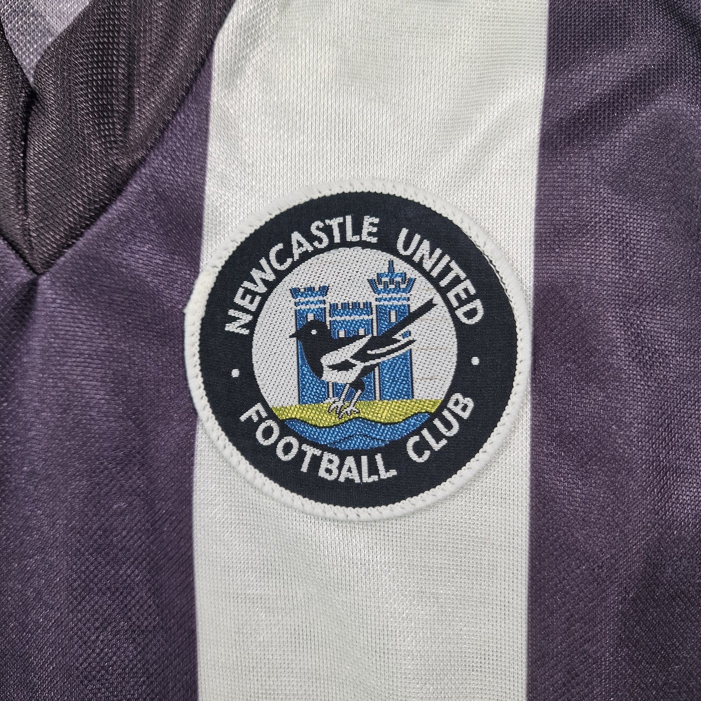 Newcastle United 1980/1983 Home Long-Sleeved Football Shirt (S)