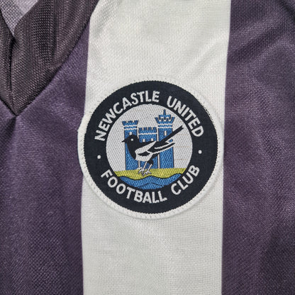 Newcastle United 1980/1983 Home Long-Sleeved Football Shirt (S)
