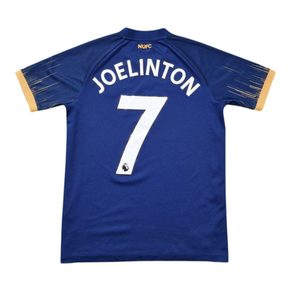Newcastle United 2022/2023 Kids Away Football Shirt (Youth XL) Jolinton 7