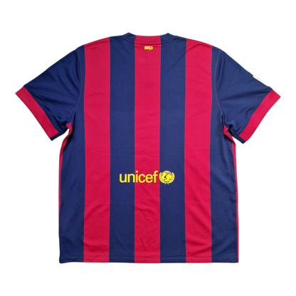 FC Barcelona 2014/2015 Home Football Shirt (2XL)