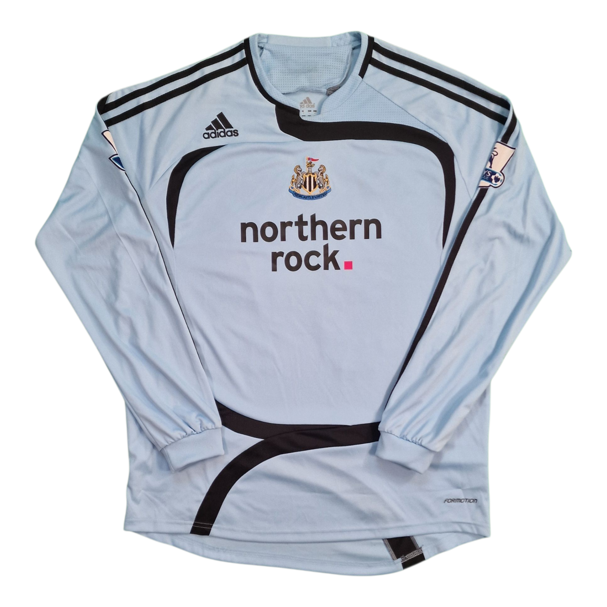 Newcastle United 07/08 Away LS Football Shirt 'Babayaro 33' (L)