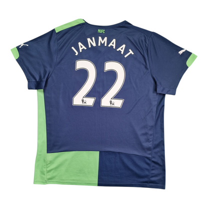 Newcastle United 2014/2015 Third Football Shirt 'Janmaat 22'(XL)