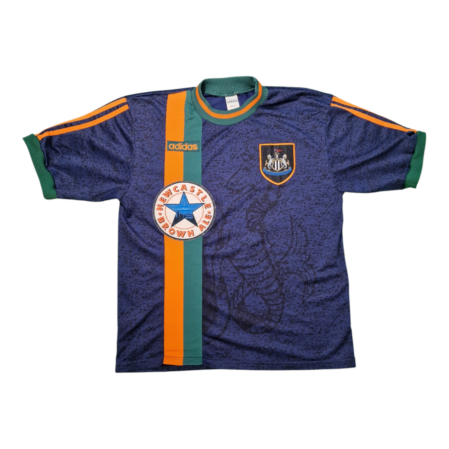 Newcastle United 1997/1998 Away Football Shirt (L)