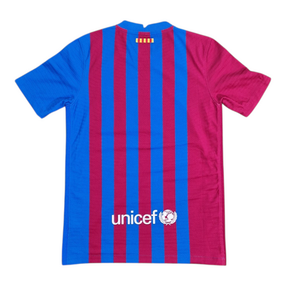 FC Barcelona 2021/2022 Home Football Shirt (M Youth)